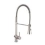 Reginox Chrome Single Lever Kitchen Mixer Tap with Pull Out Spray - Douro CH