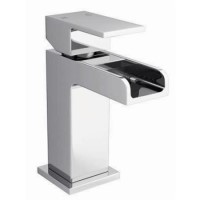 Atlas Waterfall Mini Mono Basin Mixer Tap & Waste