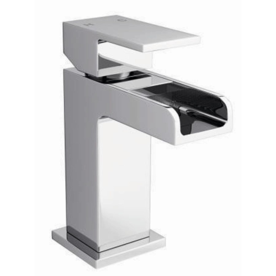 Atlas Waterfall Mini Mono Basin Mixer Tap & Waste