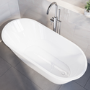 Freestanding Single Ended Slipper Bath 1540 x 740mm - Duna