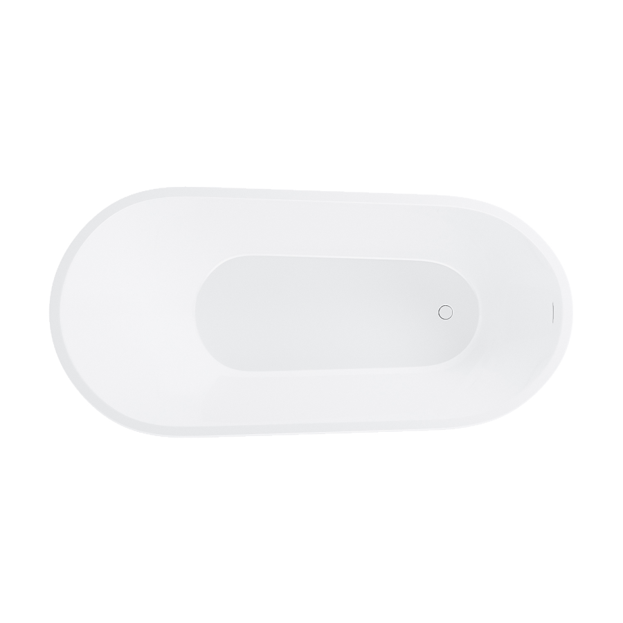 Freestanding Single Ended Slipper Bath 1540 x 740mm - Duna