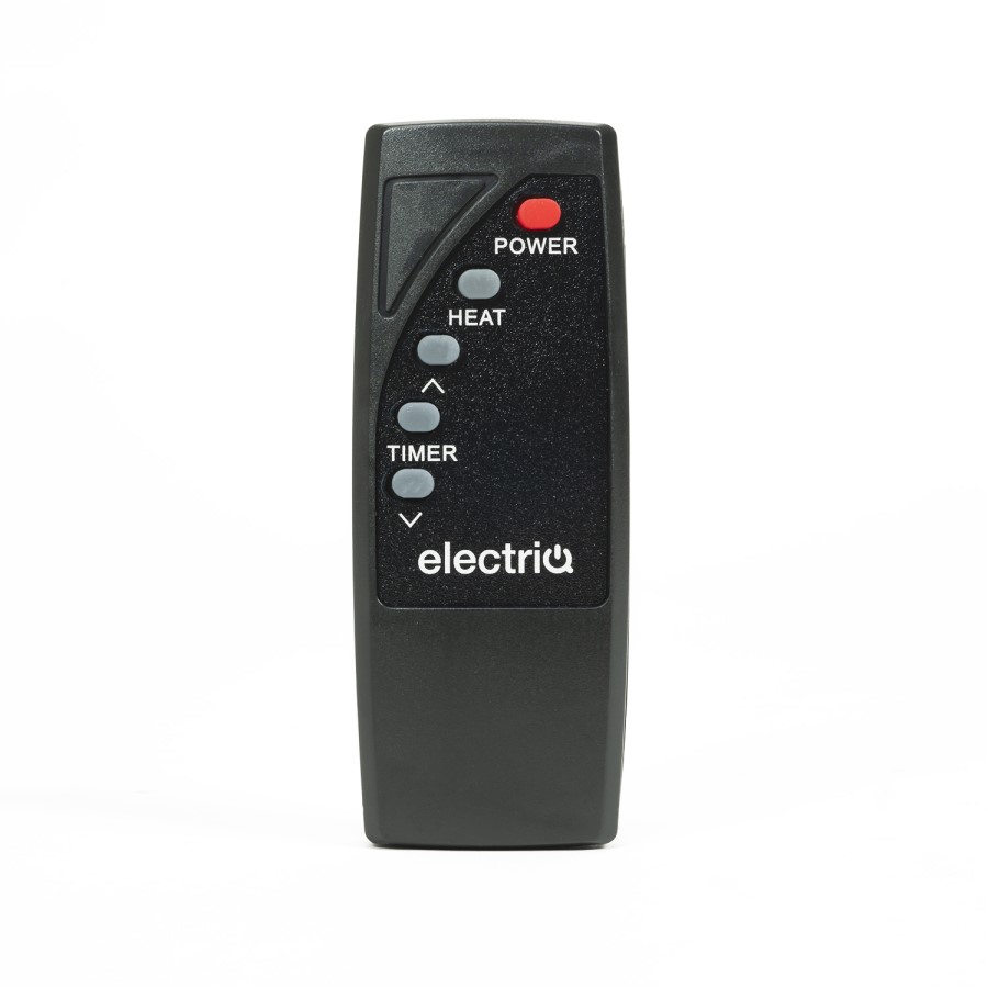 electriQ 2.5kw Smart WiFi Alexa Oil Filled Radiator 11 Fin  24 hour and Weekly Timer with Thermostat and Remote - White