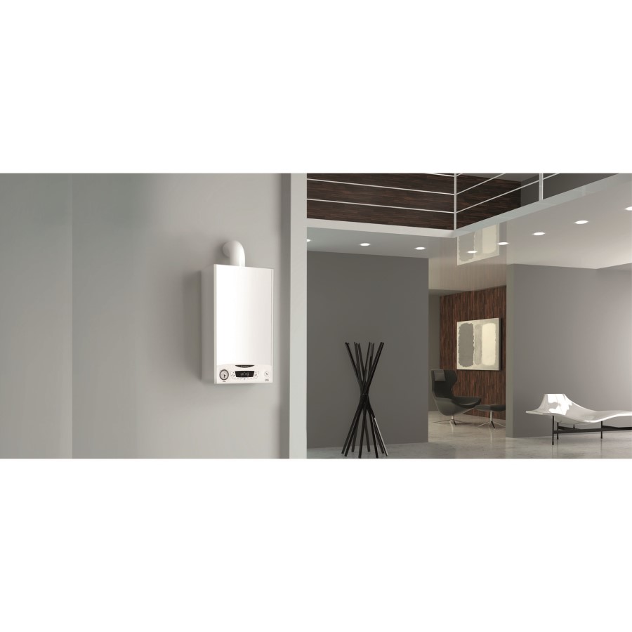 Ariston E-Combi ONE 24 kW A+ Combi Gas Boiler with Free Horizontal Flue and LPG Kit - 2 year warranty