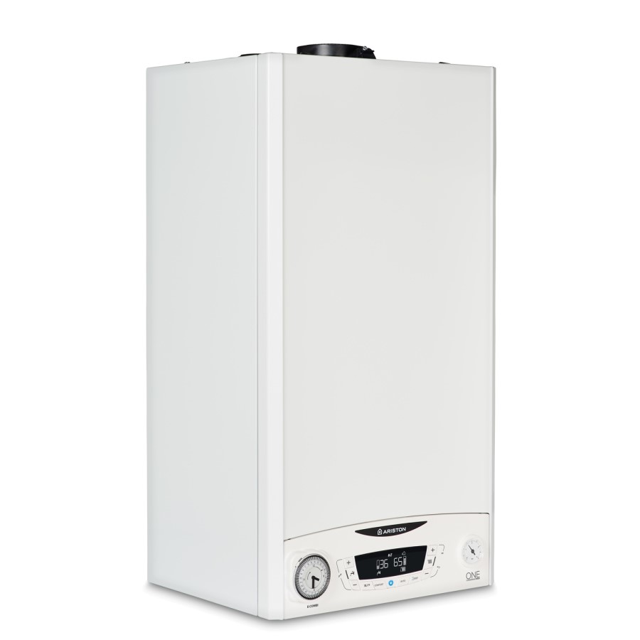 Ariston E-Combi ONE 30 kW Combi Gas Boiler with Free Flue and LPG Conversion Kit - Energy Saving Trust Recommended