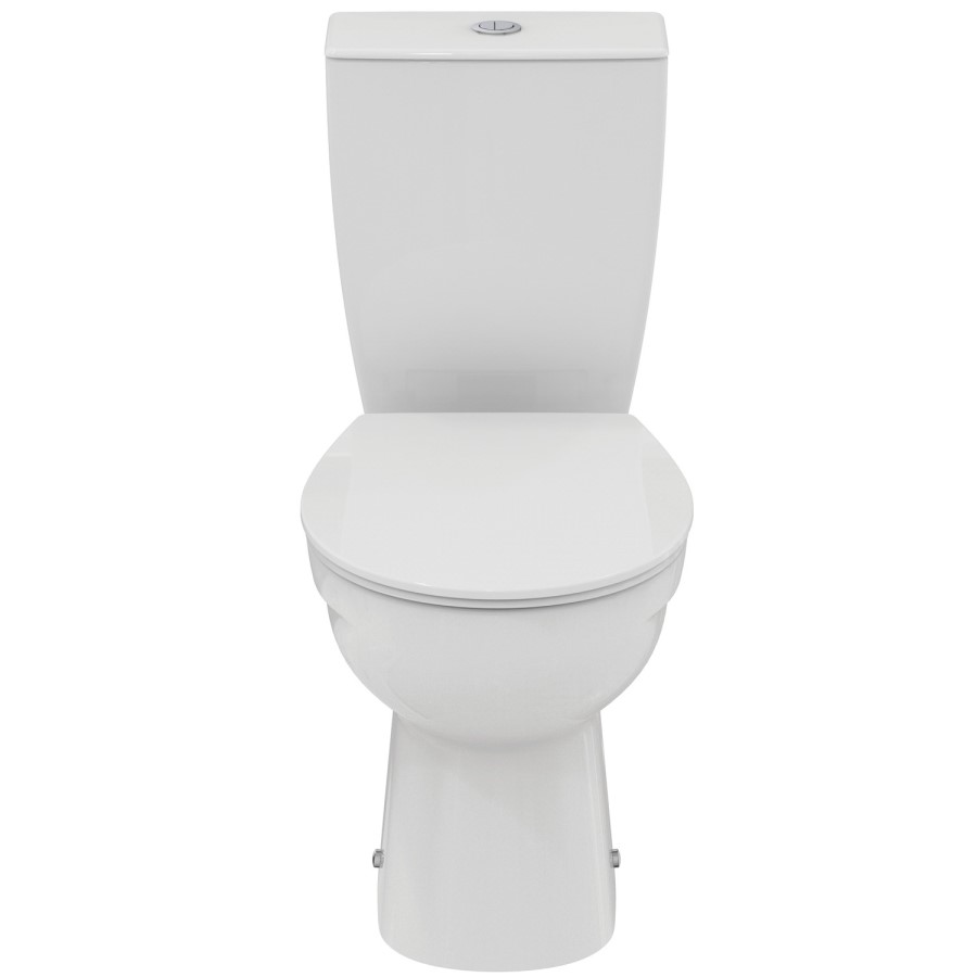 Ideal Standard Eurovit+ Close Coupled Toilet with Soft Close Seat