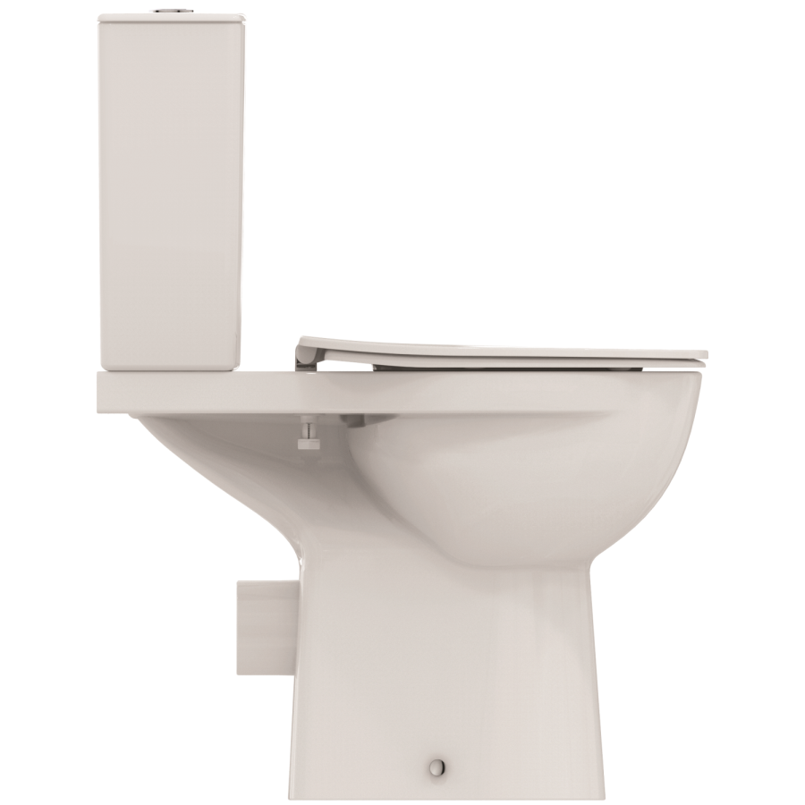 Ideal Standard Eurovit+ Close Coupled Comfort Height Toilet with Soft Close Seat