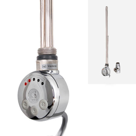 Terma MEG 300W Heating Element Chrome + T-Piece
