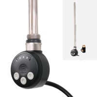 Terma MEG 400W Heating Element Black + T-Piece