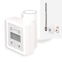 Terma KTX 3 + TS1 600W Heating Element White + T-Piece Terma KTX 3 + TS1 600W Heating Element White + T-Piece