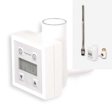 Terma KTX 3 + TS1 600W Heating Element White + T-Piece