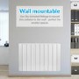 2000W Smart Low Energy Aluminium Designer Radiator - Wall Mountable& Bathroom Safe