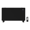 electriQ 2000W Wall Mountable Convector Panel Heater H460xW830- Black