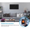 electriQ 2000W Wall Mountable Convector Panel Heater H460xW830- Black