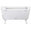electriq 2000W Smart Designer Glass Panel Heater - Wall Mountable &amp; Bathroom Safe 