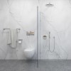 White Athena Marble Wall Panel 1200mm Post Formed with Tongue and Groove - Mermaid