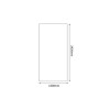 White Athena Marble Wall Panel 1200mm with Tongue and Groove - Mermaid