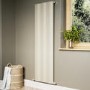 Beige Vertical Designer Single Panel Radiator 1600 x 490mm - Elbrus