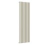 Beige Vertical Designer Single Panel Radiator 1600 x 490mm - Elbrus