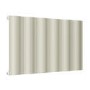Beige Horizontal Designer Single Panel Radiator 600 x 970 - Elbrus