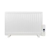 electriQ 800W Slim Wall Mounted Oil Filled Radiator - White