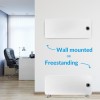 electriq 2000W Smart Wall Mountable Panel Heater with Thermostat and Weekly Timer - Bathroom Safe