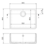 Single Bowl Undermount White Ceramic Belfast and Butler Kitchen Sink - Taylor & Moore Esme