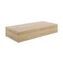 560mm Wood Effect Wall Hung Floating Shelf - Evora