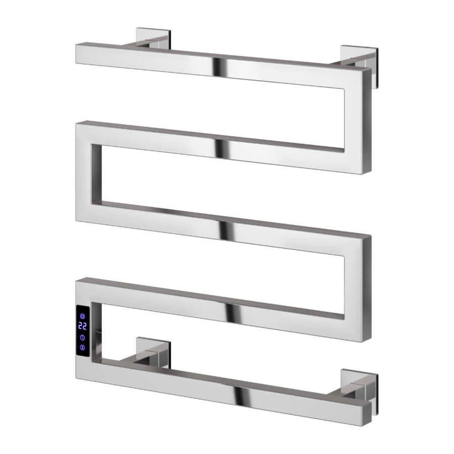 Reina Vispa Chrome Designer Towel Radiator 510 x 500mm