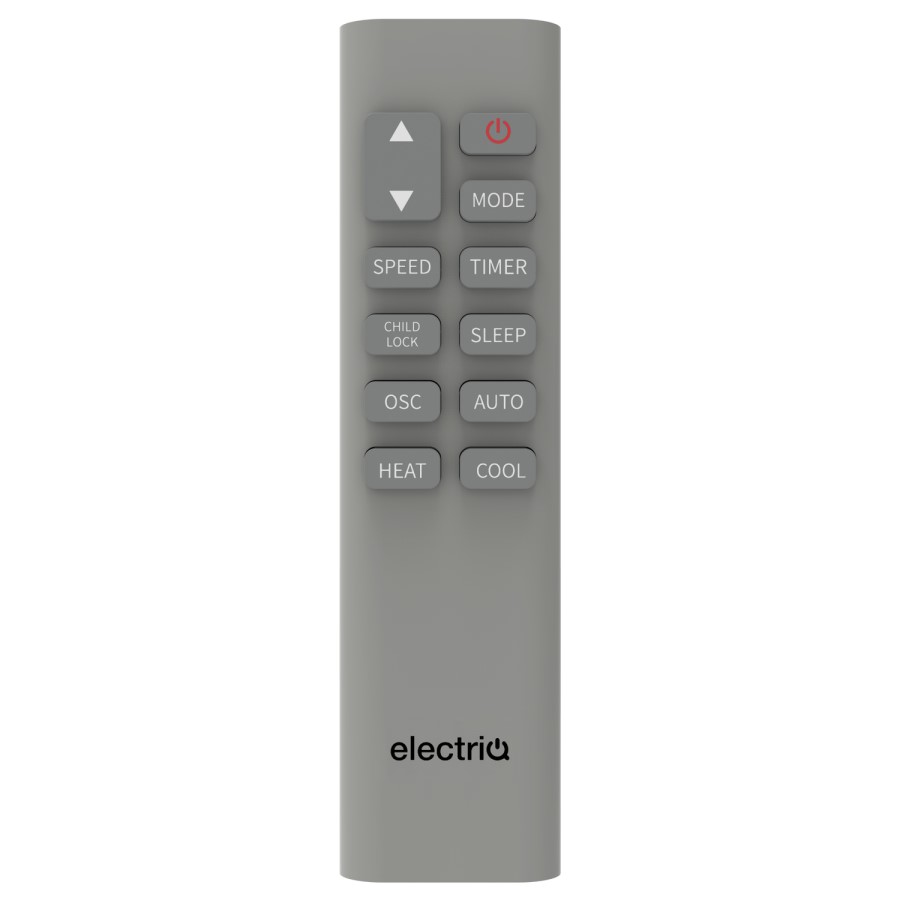 electriQ EcoPlus 10000 BTU  A+ Low Energy  Smart Quiet Portable AC & Heater