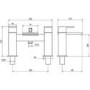 Toniche Bath Shower Mixer Tap