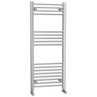 Chrome Heated Towel  Rail Radiator - 1200 x 500mm - Ellie 