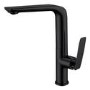 Black Single Lever Monobloc Kitchen Mixer Tap - Enza Finch