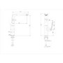 ALMOST PERFECT - Black Single Lever Monobloc Kitchen Mixer Tap - Enza Finch