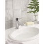 GRADE A1 - Bristan Flute Mono Basin Mixer Tap with Waste