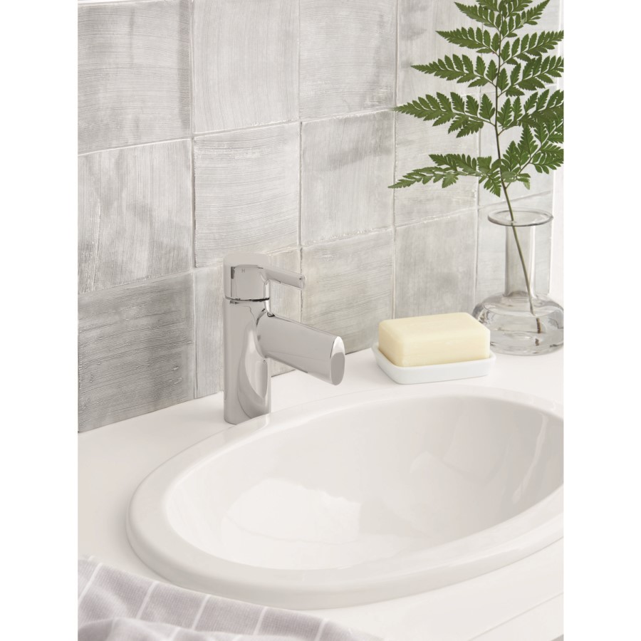 GRADE A1 - Bristan Flute Mono Basin Mixer Tap with Waste