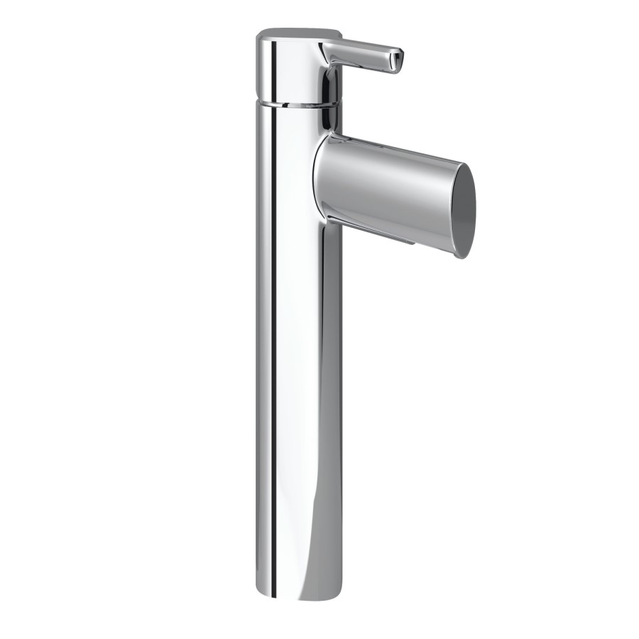 Bristan Flute Single Lever Tall Basin Mixer Tap - Chrome