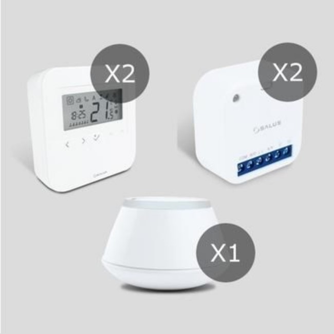 Salus Smart Home Pack for 2 Zones Better Bathrooms