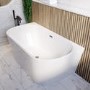GRADE A2 - Freestanding Double Ended Back to Wall Bath 1500 x 750mm - Gable