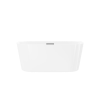 Freestanding Double Ended Back to Wall Bath 1500 x 750mm - Gable