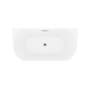 GRADE A2 - Gable Modern Back To Wall Freestanding Bath - 1700 x 800mm