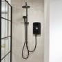 GRADE A2 - Triton Amore DuElec 9.5kW Black Electric Shower