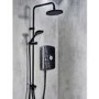 GRADE A2 - Triton Amore DuElec 9.5kW Black Electric Shower