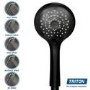 GRADE A2 - Triton Amore DuElec 9.5kW Black Electric Shower