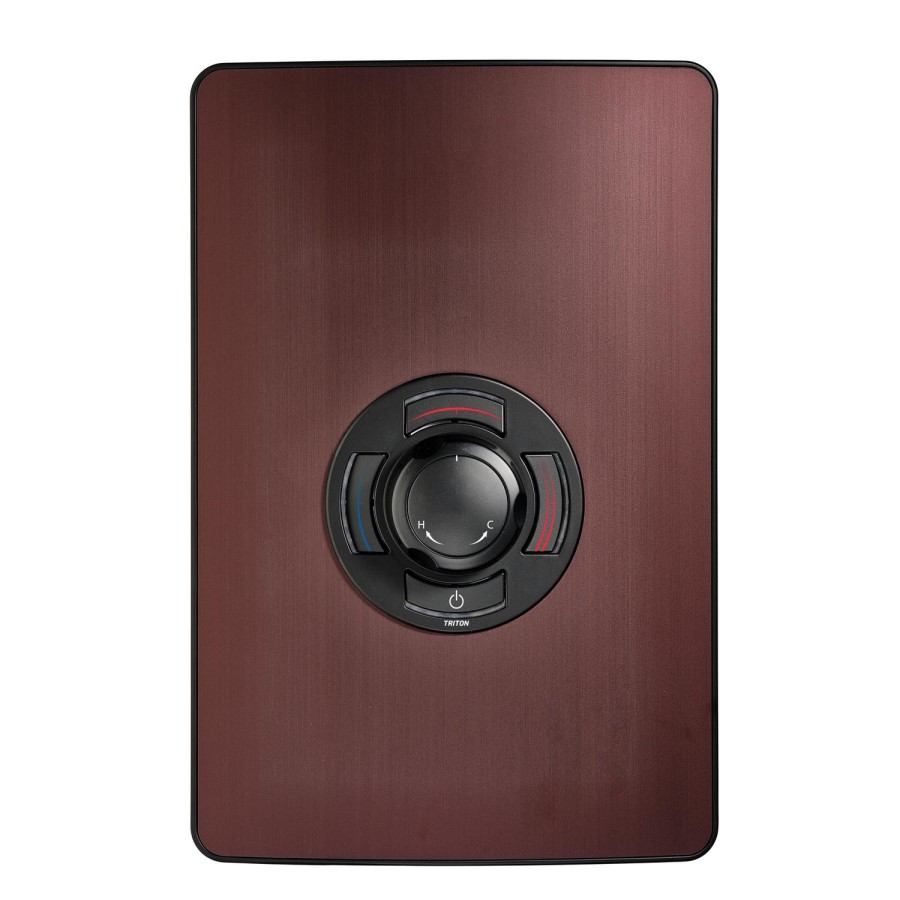 Triton 9.5kW Aspirante UNIQ&reg; Electric Shower - Dark Bronze Effect