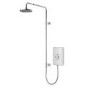 Triton 9.5kW Aspirante UNIQ® Electric Shower - Gloss White Effect