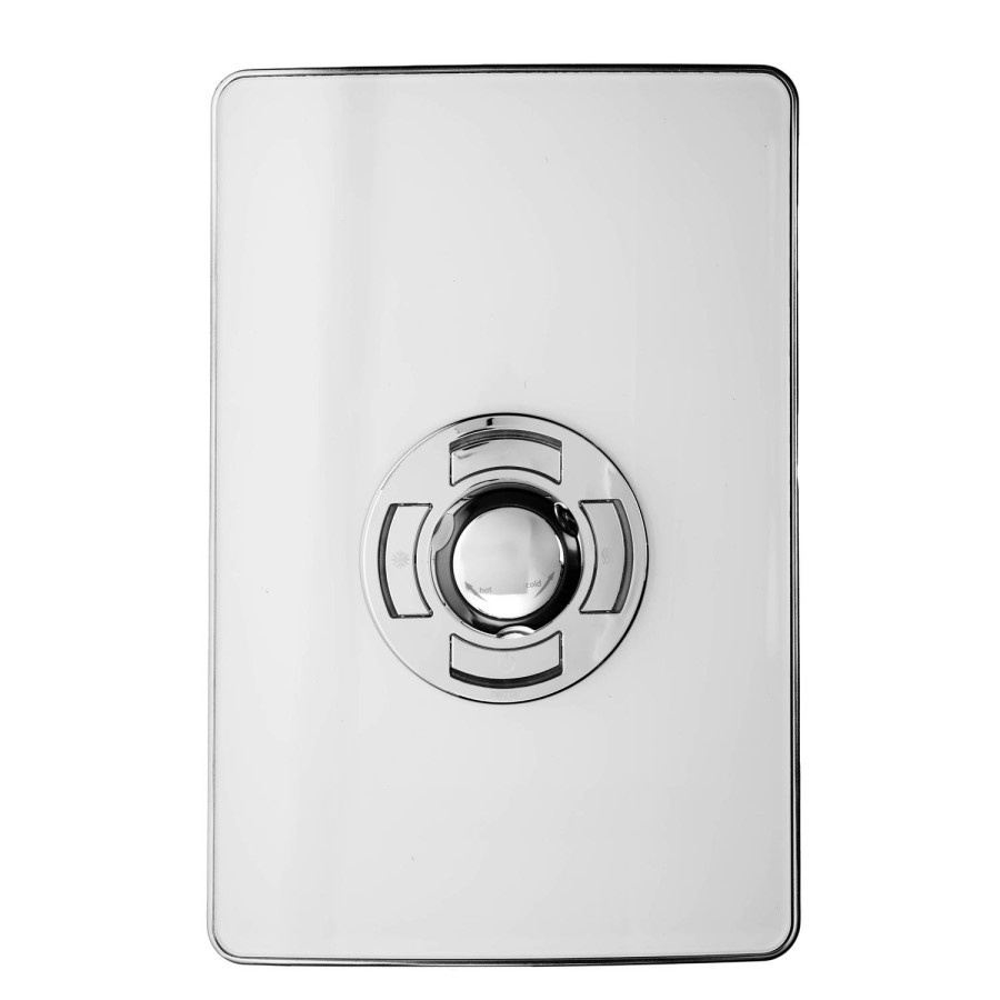 Triton 9.5kW Aspirante UNIQ® Electric Shower - Gloss White Effect