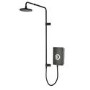 Triton 9.5kW Aspirante UNIQ&reg; Electric Shower - Matte Black