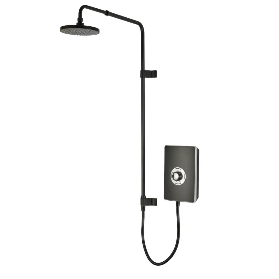 Triton 9.5kW Aspirante UNIQ&reg; Electric Shower - Matte Black