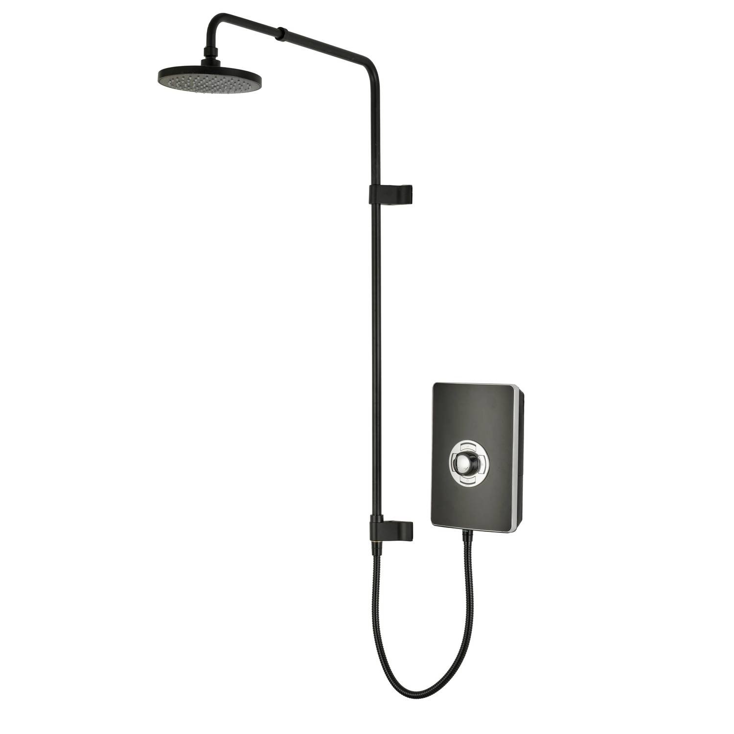 Triton Showers Black Triton 9.5Kw Aspirante Uniq® Electric Shower - Matt
