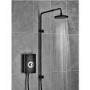 Triton 9.5kW Aspirante UNIQ&reg; Electric Shower - Matte Black